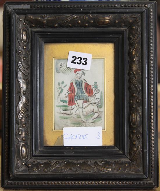 Framed picture